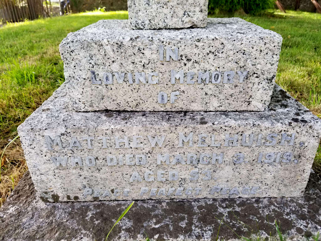 /photos/Grave of Matthew Melhuish, died 1919